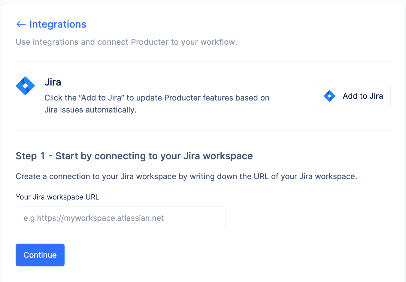 Jira Integration